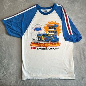 VTG NHRA 1982 Summernationals 1983 Gatornationals Racing Tee L